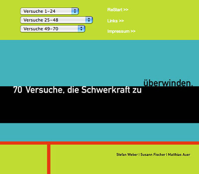 Homepage www.schwerkraft.ch